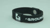Image of New 4 Elements GROUNDED Energetic Silicone Wristbands (Two points)