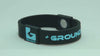 Image of New 4 Elements GROUNDED Energetic Silicone Wristbands (Two points)