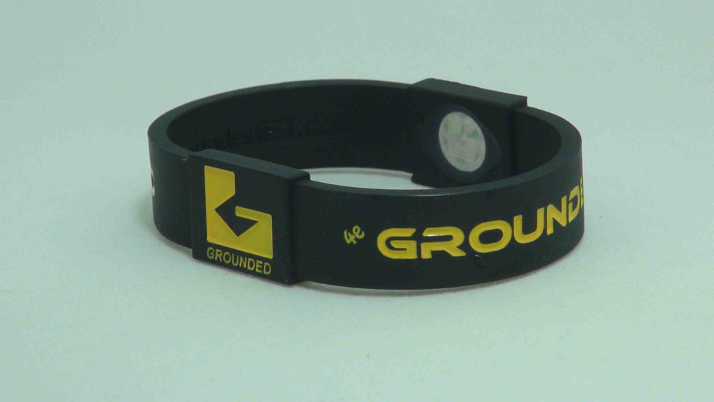 New 4 Elements GROUNDED Energetic Silicone Wristbands (Two points)