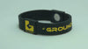 Image of New 4 Elements GROUNDED Energetic Silicone Wristbands (Two points)