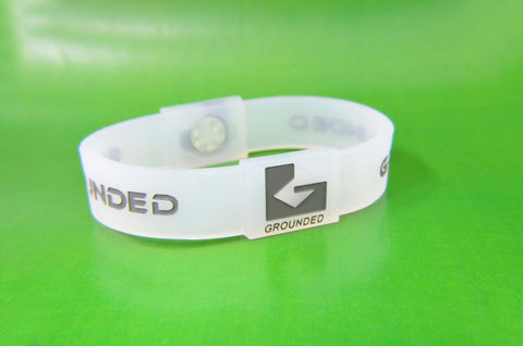 GROUNDED Energetic Silicone Wristbands (Two points)